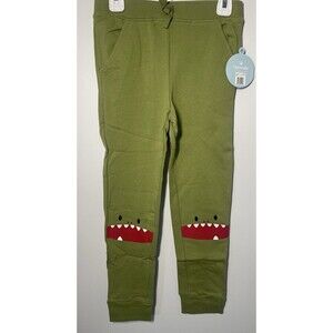 Cubcoats Joggers Dayo The Dinosaur Unisex Kids 6-7 Green
